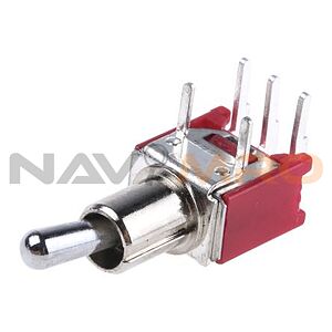 RS PRO Toggle Switch, PCB Mount, On-(On), SPDT, Through Hole Terminal