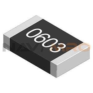 RS PRO 120Ω, 0603 (1608M) Thick Film SMD Resistor ±1% 0.1W
