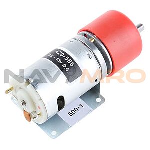 RS PRO Brushed Geared, 19.8 W, 12 V dc, 59 Ncm, 29 rpm, 6mm Shaft Diameter