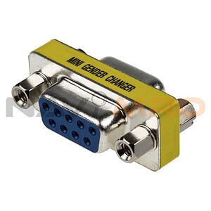 RS PRO D Sub Adapter Female 9 Way D-Sub to Female 9 Way D-Sub
