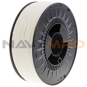 RS PRO 1.75mm White ABS 3D Printer Filament, 1kg
