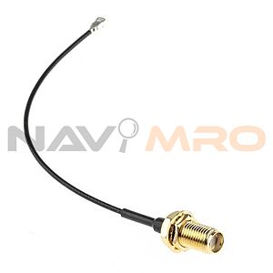 RS PRO Female SMA to Female U.FL Coaxial Cable, RF, 50 Ω, 100mm