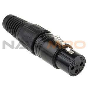 RS PRO Cable Mount XLR Connector, Female, 250 V ac, 3 Way, Silver Plating