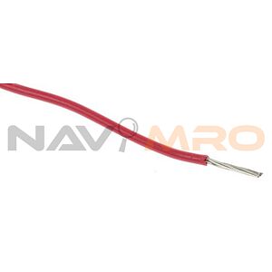 RS PRO Red 0.2 mm² Hook Up Wire, 24 AWG, 11/0.16 mm, 100m, PVC Insulation