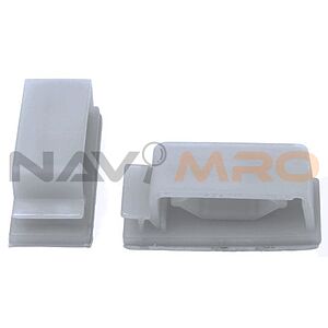 RS PRO Natural Nylon Cable Clamp
