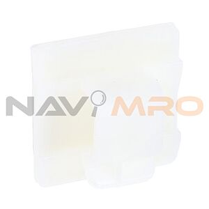 RS PRO Natural Nylon Cable Clip, 7.11mm Max. Bundle