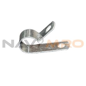 RS PRO Silver Aluminium Cable Clip, 11.1mm Max. Bundle