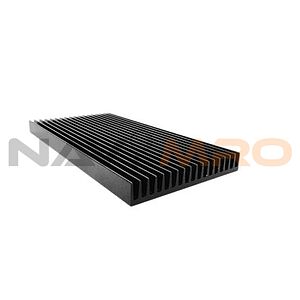 Heatsink, Universal Rectangular Alu, 0.48°C/W, 200 x 100 x 15mm, PCB Mount