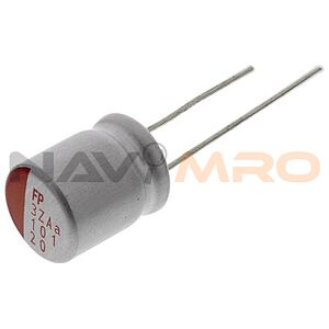 Nichicon 100uF Polymer Aluminium Solid Electrolytic Capacitor 20V dc, Radial, Through Hole - RNS1D101MDN1PH