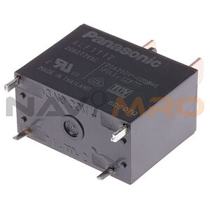 Panasonic PCB Mount Power Relay, 12V dc Coil, 20A Switching Current, SPST