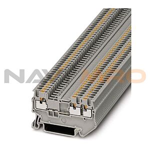 Phoenix Contact Red PT 1.5/S-TWIN RD Feed Through Terminal Block, Single level, 0.14 → 1.5mm², 500 V