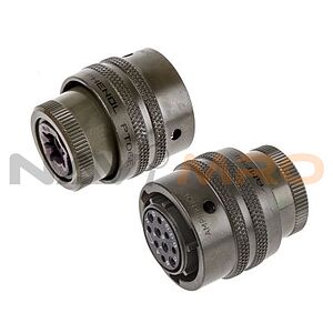 Amphenol, PT 10 Way Cable Mount MIL Spec Circular Connector Plug, Socket Contacts,Shell Size 12, Bayonet, MIL-DTL-26482