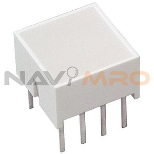 HLMP-2755 Broadcom Light Bar LED Display, Yellow 38 mcd