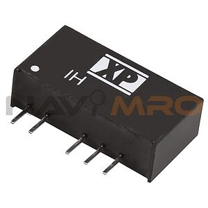 XP Power IH DC-DC Converter, ±15V dc/ ±66mA Output, 4.5 → 5.5 V dc Input, 2W, Through Hole, +85°C Max Temp -40°C