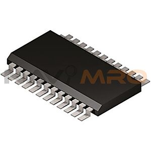 Analog Devices, DAC Quad 12 bit-, 1.1Msps, Serial (SPI), 24-Pin TSSOP