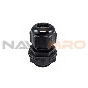 FIT Series Black PA 6 Cable Gland, PG29 Thread, 18mm Min, 25mm Max, IP66, IP68 (PPC29 BK080)
