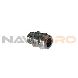 Glands Series Metallic Nickel Plated Brass Cable Gland, M16 Thread, 4mm Min, 8mm Max, IP66, IP68, IP69 (7TCA303080R0003)