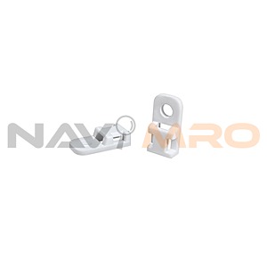 White Polyamide Screw Fixing Mount (151-31203)