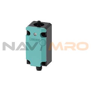 Plunger Limit Switch, 2NC/1NO, IP66, IP67, 5P, Metal Housing, 125V ac Max, 4A Max (3SE5114-0LA00-1AE1)