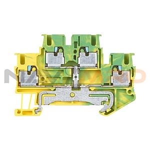 Green/Yellow DIN Rail Terminal Block, Double level, 2.5mm² (8WH6020-0CF07)