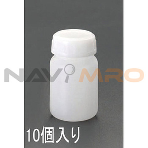 Ø38x77mm/50ml 광구 폴리 용기(10개)