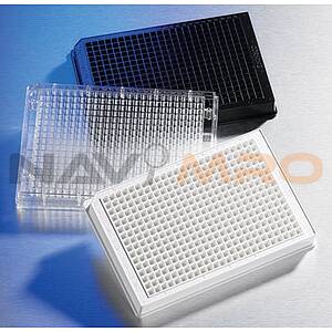 1536 Well White PLystyrene NBS Microplate, 10 per Bag, without Lid, With Generic Bar Code, Nonsterile (3729BC)