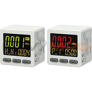 ZSE(F)20/ISE20 - 3화면 고정밀 디지털 압력 스위치(ISE20)