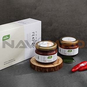 자연송이 명품 고추장 (유리병)
