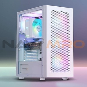 카운터 D475F46T 라이젠5 7500F RTX4060Ti 게이밍 데스크탑 PC (화이트)(Windows11 Pro)