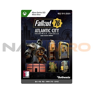 Xbox 폴아웃76 애틀랜틱시티 보드워크 파라다이스 하이 스테이크스 번들 - Xbox Digital Code