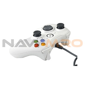 XBOX360 호환 PC용 게임 패드 (엑박 360 유선 컨트롤러) (제품선택) (화이트/박스타입)