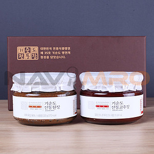 식품명인35호 기순도 전통장 2종세트
