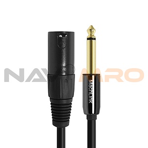 XLR 캐논 to 5.5(6.3) 모노 마이크 케이블 5M (ML-X6M050)
