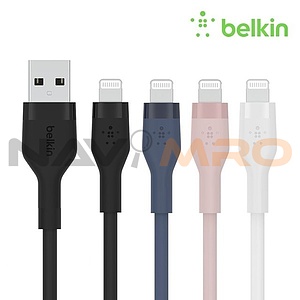USB-A 2.0 to 라이트닝 8핀 고속 충전케이블, 부스트업 플렉스, CAA008bt1MBL (블루/1m)