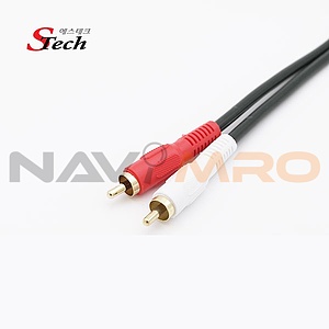 RCA 2선 고급케이블 (20M/국산)