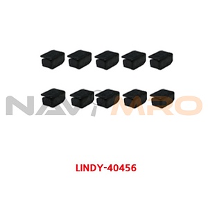 보안 커넥터, 추가구매용 미니 디스플레이 블록, LINDY-40456 (블랙/커넥터10개)