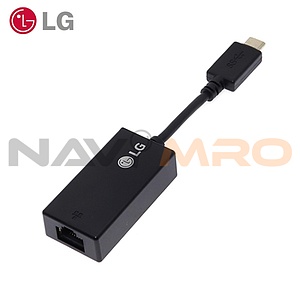 LG정품 그램 / 울트라북 랜동글 USB TYPE-C 기가비트 1000Mbps LAN 어댑터 (블랙)