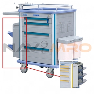 드레싱 카트 (HL-ICU12-2/HL-SSA-AC)