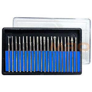 20PC. 다이아몬드 로터리 파일