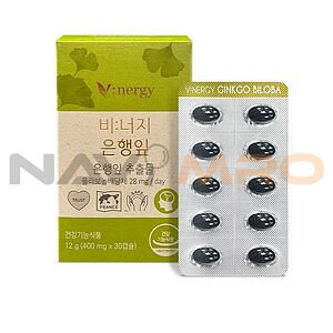 비너지 은행잎 (400mg×30캡슐)