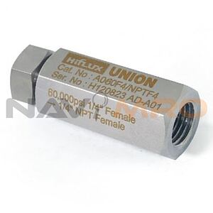고압 유니온 & 아답터 Union & Adapter - Female to Female - (60000psi + NPT)