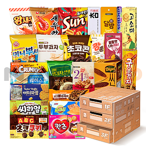 스낵24 3단 스낵카페 과자선물세트 스낵서랍