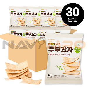 스낵24 두부과자 42g 30개입 1박스