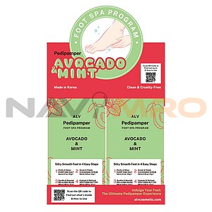 ALV 패디팸퍼 풋스파 (아보카도&민트)