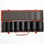 3/4인치 6각 롱 임팩 소켓 세트 (CM-608M4)