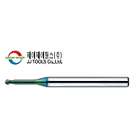 초경 2날 TiSiN-S 고경도재 가공용 리브 볼 엔드밀 (2JJRB 0.05R ~ 0.7R)