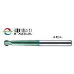 초경 2날 TiSiN-S 3D 230˚ 가공용 구형 엔드밀 (2JJSP A타입)
