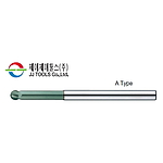 초경 4날 TiSiN-S 3D 230˚ 가공용 구형 엔드밀 (4JJSP A타입)
