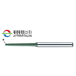 초경 2날 TiSiN 고속가공용 코너 래디우스 테이퍼넥 엔드밀 (2JJTC 3.0 ~ 4.0)
