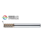 초경 6날 TiSiN 45˚ 헬릭스 롱 코너 래디우스 엔드밀 (6CRL)
